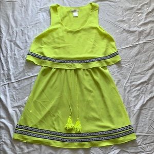 Neon Yellow Dress